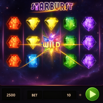 Frumzi - Starburst Slot Game - NetEnt